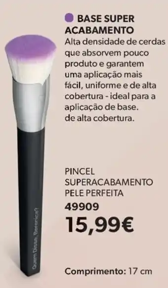 O Boticário Pincel superacabamento pele perfeita promoção