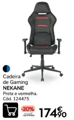 Conforama Cadeira de gaming nekane promoção