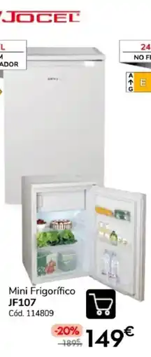 Conforama Mini Frigorífico JF107 promoção