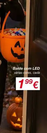 kik Balde com LED promoção