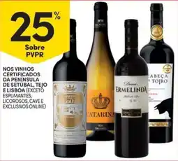 Continente Bom dia Nos vinhos certificados da peninsula de setúbal, tejo e lisboa promoção