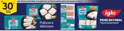 Continente Bom dia No peixe natural e marisco ultracongelado da marca iglo promoção