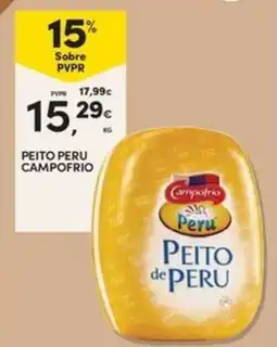 Continente Bom dia Peito peru campofrio promoção