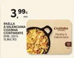 Continente Bom dia Paella a valenciana cozinha continente promoção