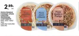 Continente Bom dia Pizza frango e queijo atum e bacon pepperoni continente promoção