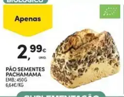 Continente Bom dia Pão sementes pachamama promoção