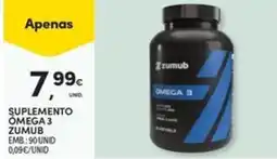 Continente Bom dia Suplemento omega 3 zumub promoção