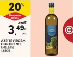 Continente Bom dia Azeite virgem continente promoção