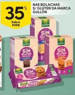 Continente Bom dia Nas bolachas 1% S/gluten da marca gullon promoção