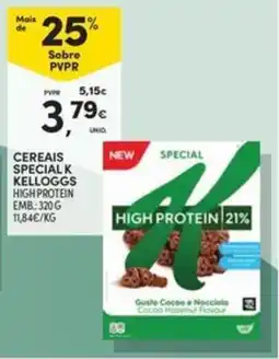 Continente Bom dia Cereais special K kelloggs high protein promoção
