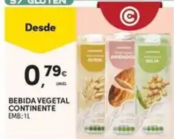 Continente Bom dia Bebida vegetal continente promoção