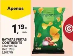 Continente Bom dia Batatas fritas continente camponesa promoção