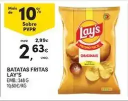 Continente Bom dia Batatas fritas lay's promoção