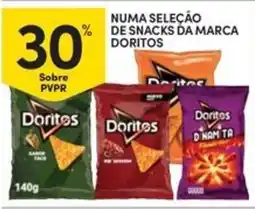 Continente Bom dia Numa seleção de snacks da marca doritos promoção