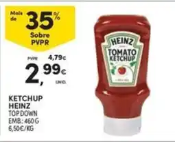 Continente Bom dia Ketchup heinz top down promoção