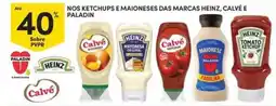 Continente Bom dia Nos ketchups e maioneses das marcas heinz, calvé E paladin promoção