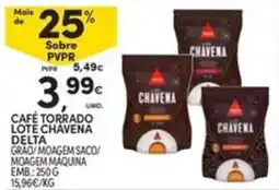 Continente Bom dia Café torrado lote chavena delta promoção