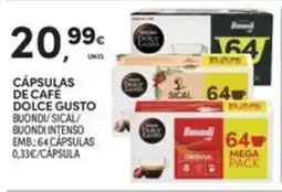 Continente Bom dia Cápsulas de café dolce gusto promoção