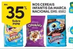 Continente Bom dia Nos cereais infantis da marca nacional promoção