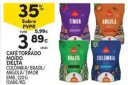 Continente Bom dia Café torrado moido delta promoção