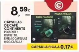 Continente Bom dia De café continente possente ristretto promoção