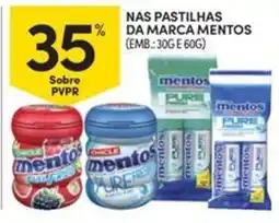 Continente Bom dia Nas pastilhas da marca mentos promoção