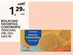 Continente Bom dia Bolachas favoritas continente tradicional promoção