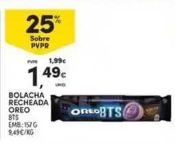 Continente Bom dia Bolacha recheada oreo BTS promoção