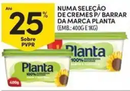 Continente Bom dia Numa seleção de cremes P/ barrar da marca planta promoção