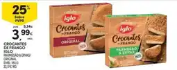 Continente Bom dia Crocantes de frango iglo promoção
