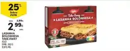 Continente Bom dia Lasanha bolonhesa take away iglo promoção