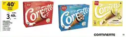 Continente Bom dia Gelado cornetto morango clássico promoção
