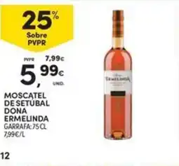 Continente Bom dia Moscatel de setúbal dona promoção