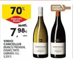 Continente Bom dia Vinho cancellus promoção