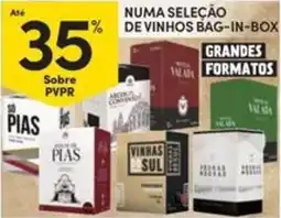 Continente Bom dia Numa seleção de vinhos bag-in-box promoção