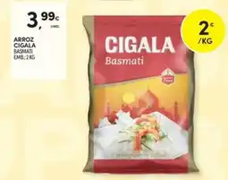 Continente Bom dia Arroz cigala basmati promoção