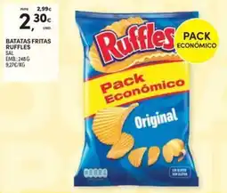 Continente Bom dia Batatas fritas ruffles sal promoção