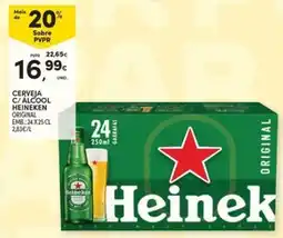 Continente Bom dia Cerveja C/alcool heineken original promoção