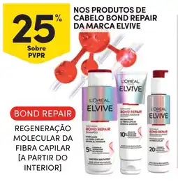 Continente Nos produtos de cabelo bond repair promoção
