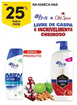 Continente oh&s x old spice livre de caspa e incrivelmente cheiroso promoção