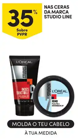 Continente Studio line ceras L'OREAL promoção