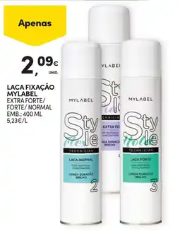 Continente Laca fixação mylabel promoção