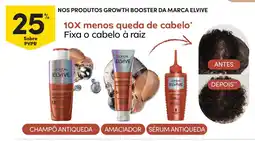 Continente Nos produtos growth booster da marca elvive promoção