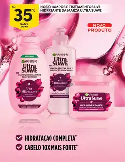 Continente Garnier ultra suave shampoo hidratante regenerador promoção