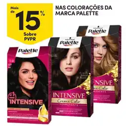 Continente Palette intensive creme color permanente promoção