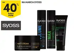 Continente na marca syoss promoção