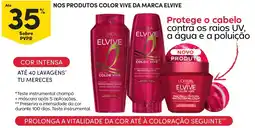 Continente L'oreal elvive color vive promoção