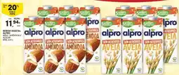 Continente Bom dia Bebida vegetal alpro aveja amendoas açúcar promoção