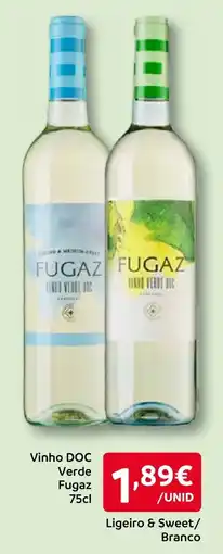 Amanhecer Vinho Verde Fugaz promoção