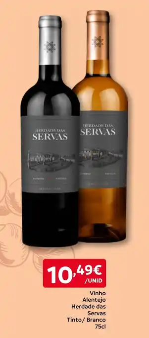 Vinho Alentejo Herdade das Servas Tinto/ Branco